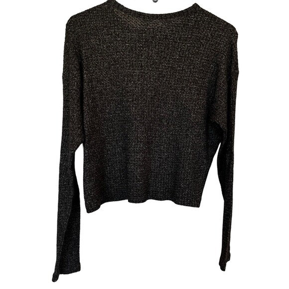 OLD NAVY Loose Cropped Sweater Womens Sz Small Rib-Knit Soft Sweater - Picture 2 of 5